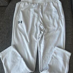 Under Armour Light Gray Fleece Sweatshirt